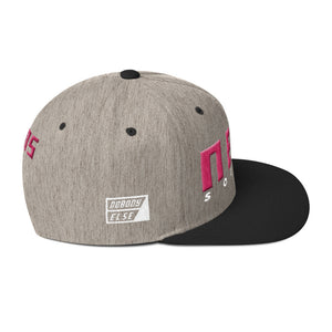 NELM SOCIETY PINK Snapback Hat