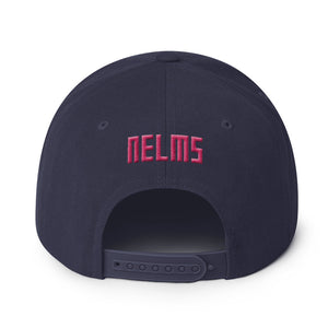 NELM SOCIETY PINK Snapback Hat