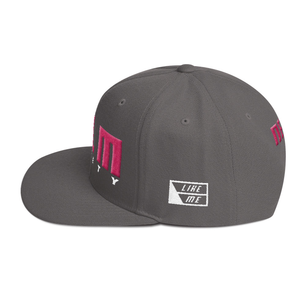 NELM SOCIETY PINK Snapback Hat