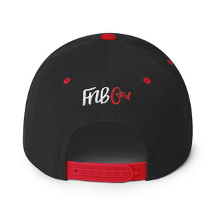 NELMS FNBGod White/Red Snapback Hat