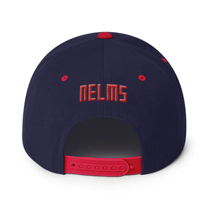 NELM SOCIETY RED Snapback Hat