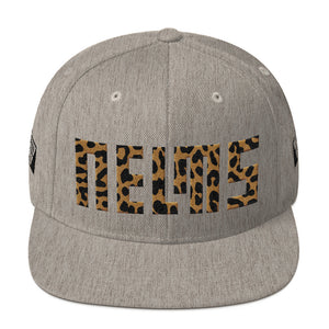 NELMS LEO-PARD Snapback Hat