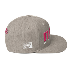 NELM SOCIETY PINK Snapback Hat