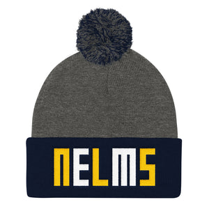 NELMS Pom Pom Knit Cap