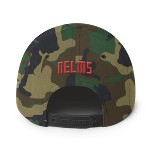 NELM SOCIETY RED Snapback Hat