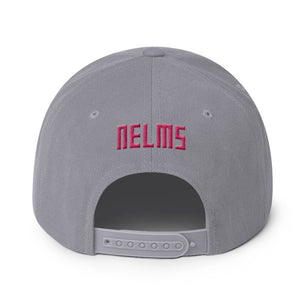 NELM SOCIETY PINK Snapback Hat