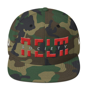 NELM SOCIETY SPLIT I Snapback Hat