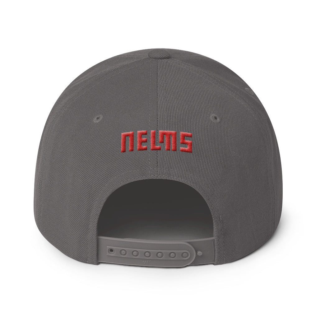 NELM SOCIETY SPLIT I Snapback Hat