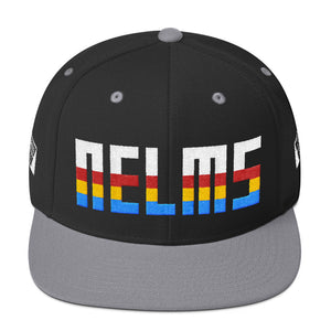 NELMS Color Stripes Snapback Hat