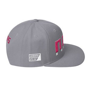 NELM SOCIETY PINK Snapback Hat