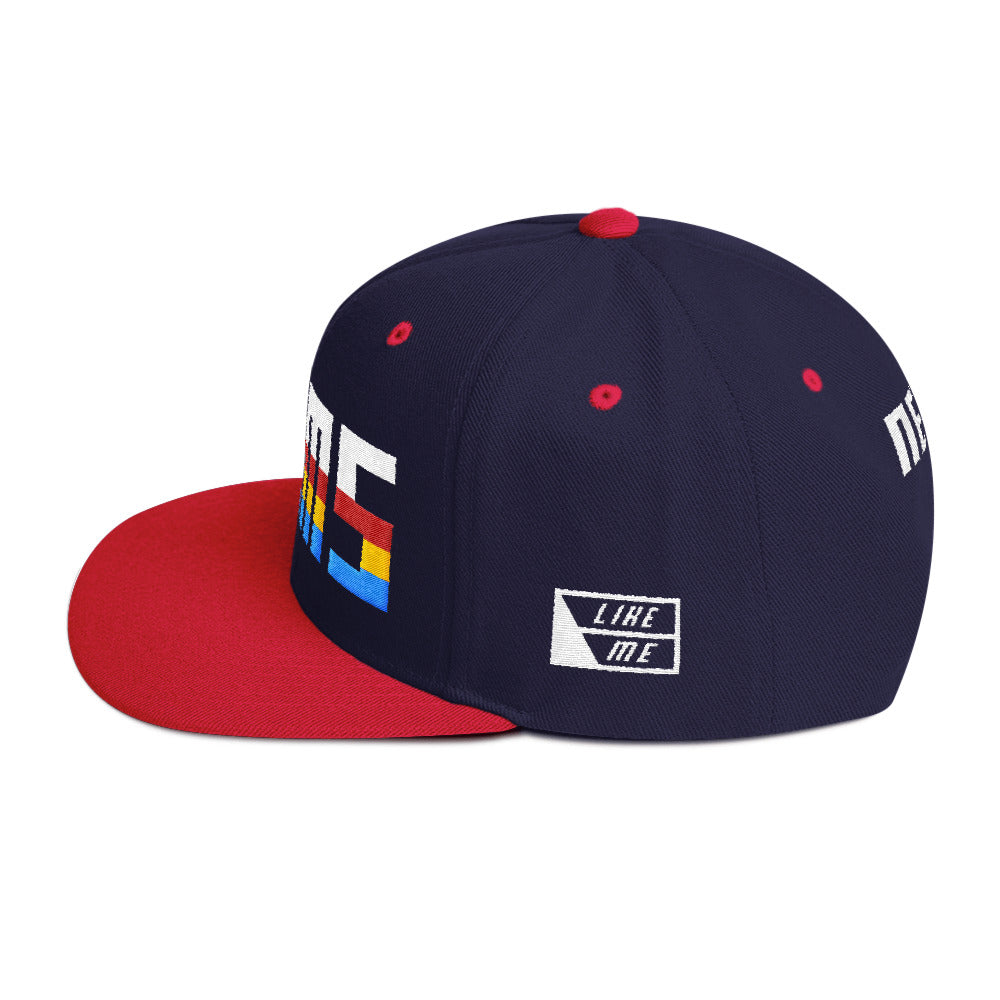 NELMS Color Stripes Snapback Hat