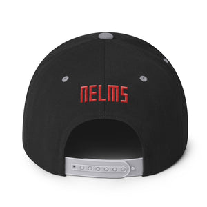 NELM SOCIETY RED Snapback Hat