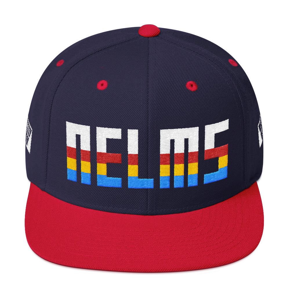 NELMS Color Stripes Snapback Hat