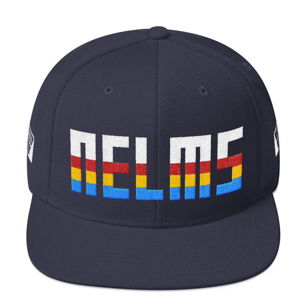 NELMS Color Stripes Snapback Hat