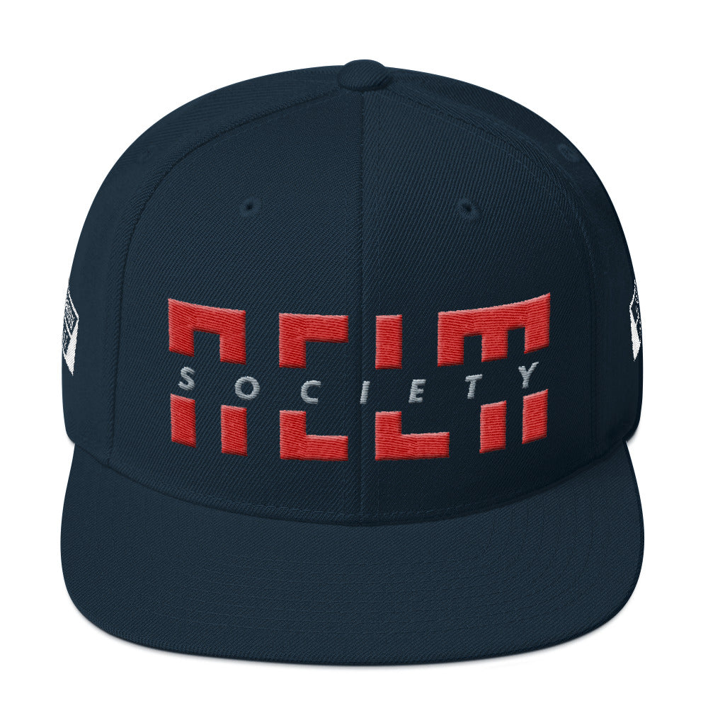 NELM SOCIETY SPLIT I Snapback Hat