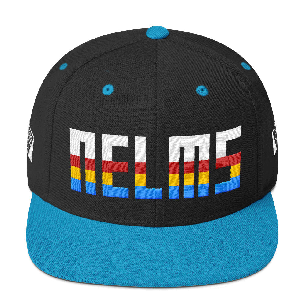 NELMS Color Stripes Snapback Hat