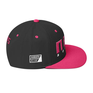 NELM SOCIETY PINK Snapback Hat