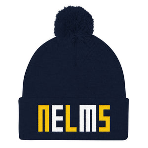 NELMS Pom Pom Knit Cap