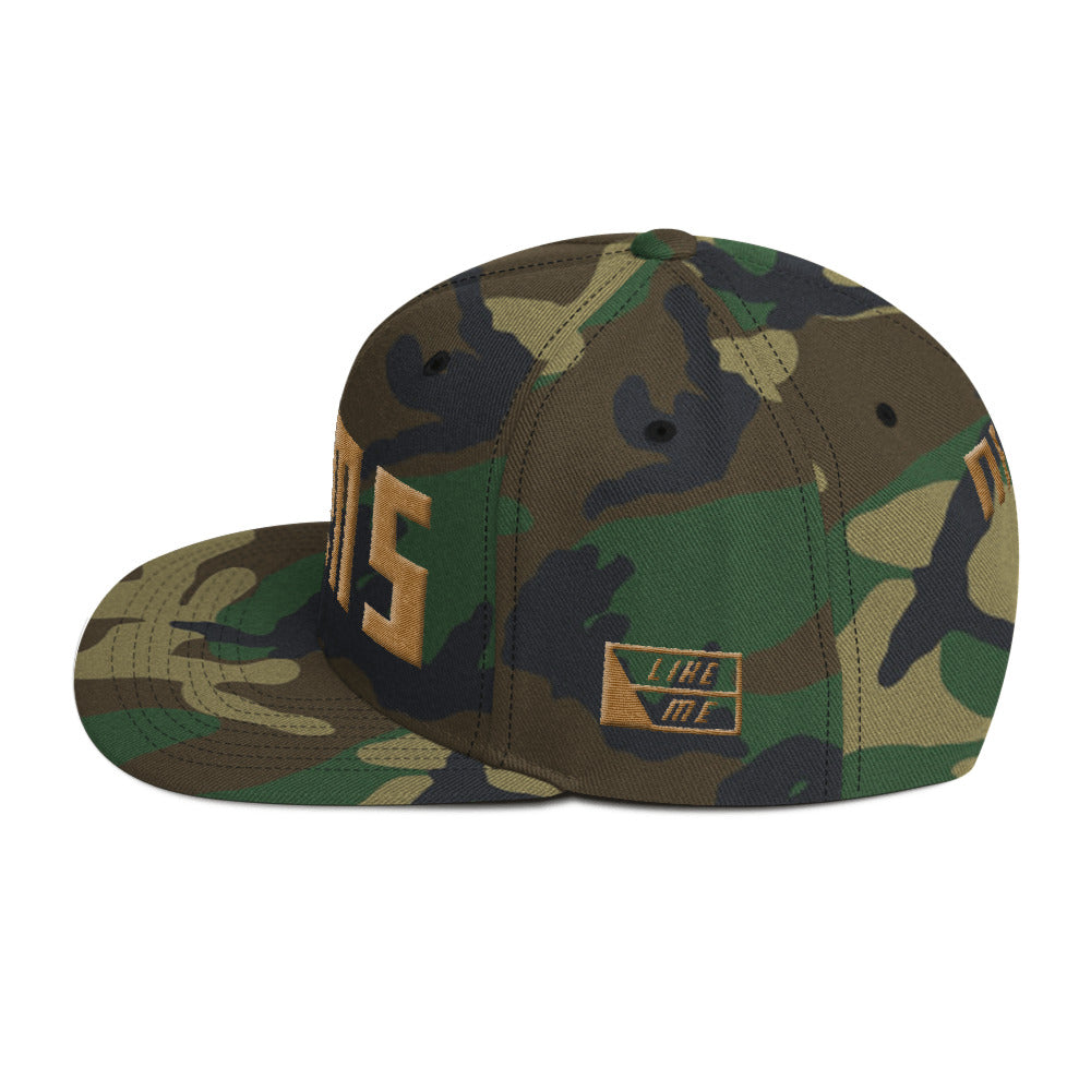 NELMS CAMO/GOLD Snapback Hat