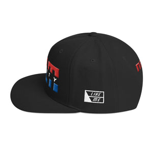 NELM SOCIETY SPLIT RWB Snapback Hat