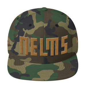 NELMS CAMO/GOLD Snapback Hat