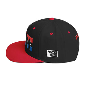 NELM SOCIETY SPLIT RWB Snapback Hat