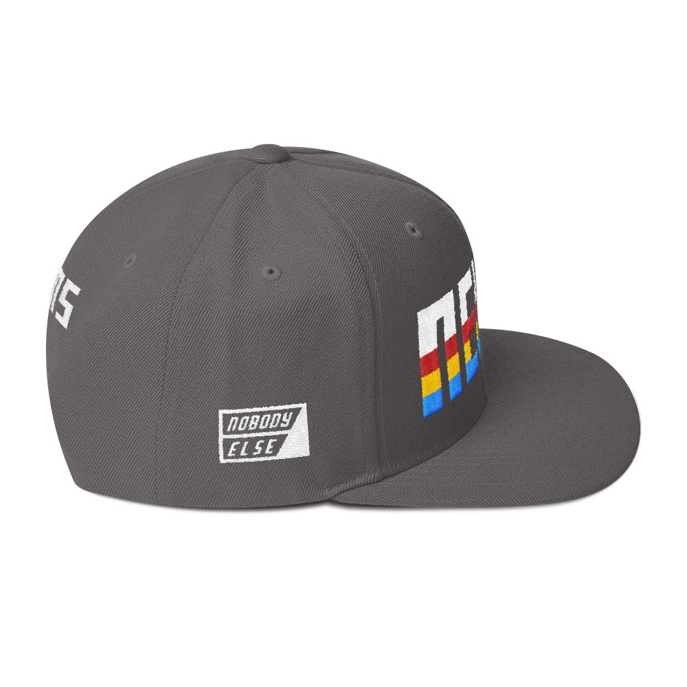 NELMS Color Stripes Snapback Hat