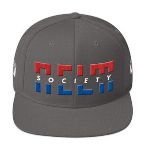 NELM SOCIETY SPLIT RWB Snapback Hat