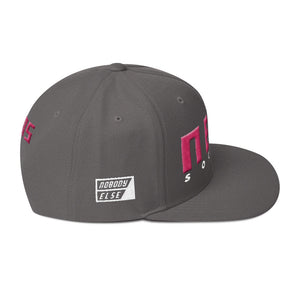 NELM SOCIETY PINK Snapback Hat