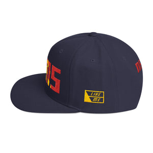 NELMS Red/Yellow Camo Design Snapback Hat