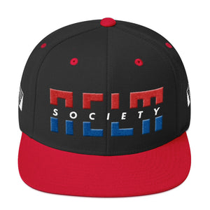 NELM SOCIETY SPLIT RWB Snapback Hat