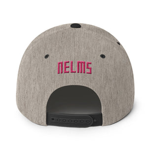 NELM SOCIETY PINK Snapback Hat