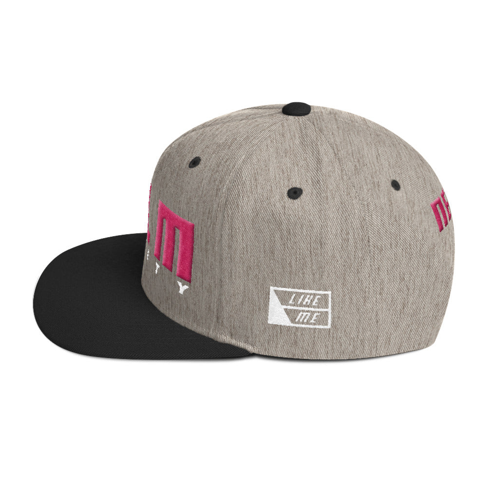 NELM SOCIETY PINK Snapback Hat