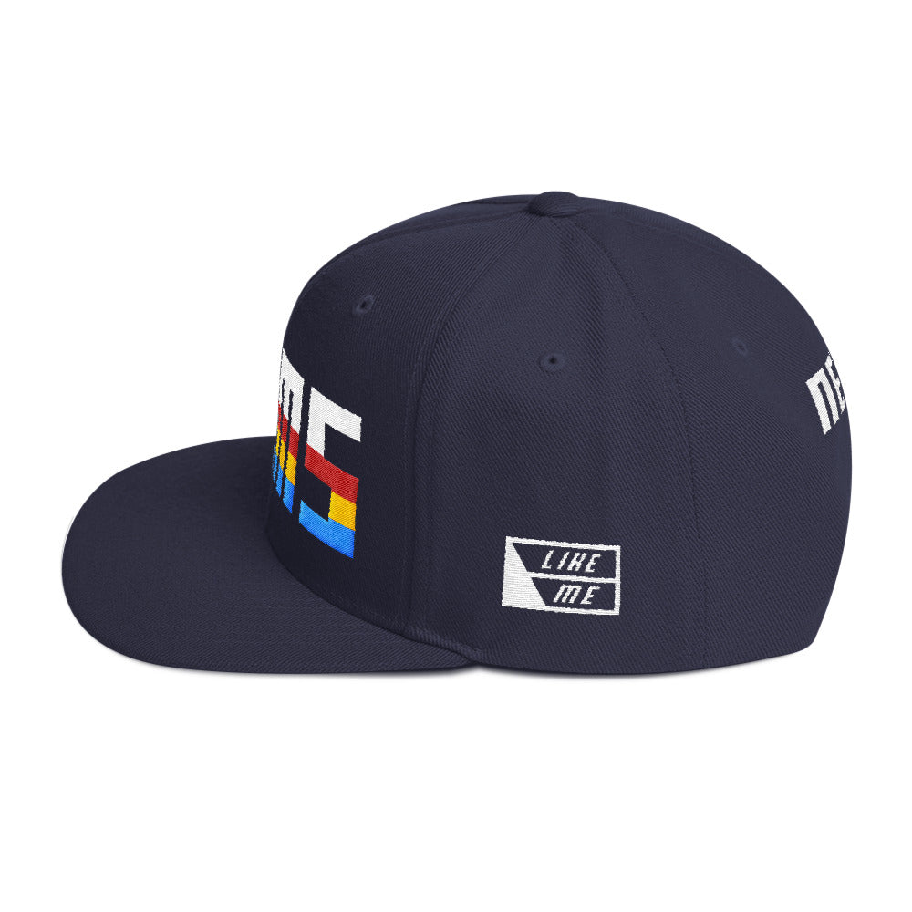 NELMS Color Stripes Snapback Hat