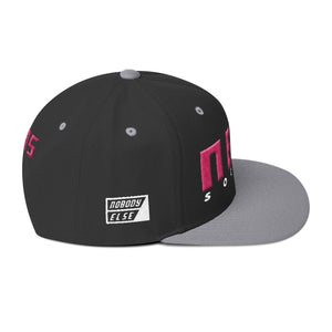 NELM SOCIETY PINK Snapback Hat