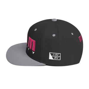 NELM SOCIETY PINK Snapback Hat